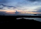 Blick vom Mont Passot kurz nach Sonnenuntergang